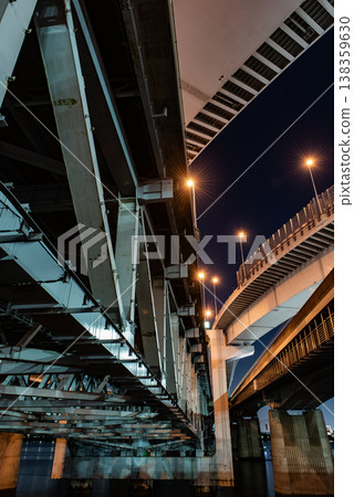 Night view - Tokyo, Kasai Junction, Part 5 Night view - Tokyo, Kasai Junction, Part 5 138359630