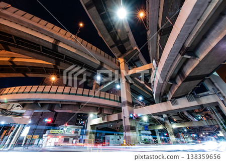 夜景 - 東京箱崎樞紐站,第12部分 夜景 - 東京箱崎樞紐站,第12部分 138359656