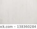 White painted wooden planks surface creating a beautiful rustic background decoration for texture design 138360284
