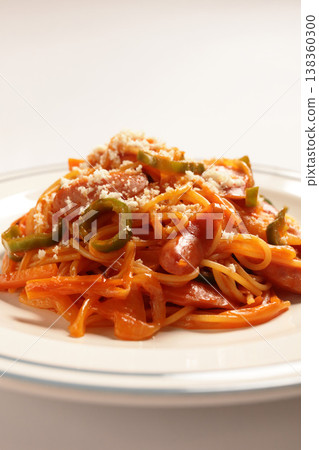 Old-fashioned coffee shop style Neapolitan spaghetti Old-fashioned coffee shop style Neapolitan spaghetti 138360300