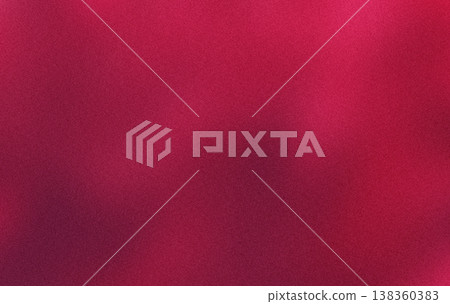 Abstract grainy texture featuring a vibrant red gradient with magenta and ruby hues, creating a soft focus colorful background. Minimalistic bright background, slight noise effect Abstract grainy texture featuring a vibrant red gradient with magenta and ruby hues, creating a soft focus colorful background. Minimalistic bright background, slight noise effect 138360383