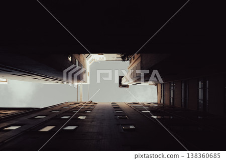 Baptist Place Detail in Melbourne Australia 138360685