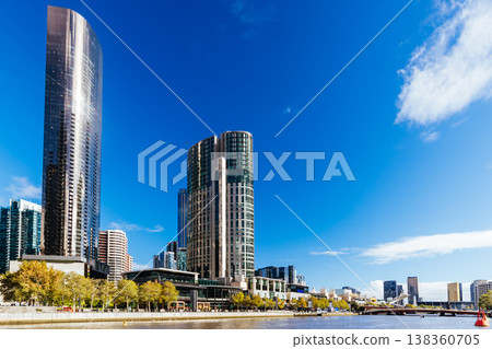 Yarra River Views of Melbourne in Australia Yarra River Views of Melbourne in Australia 138360705