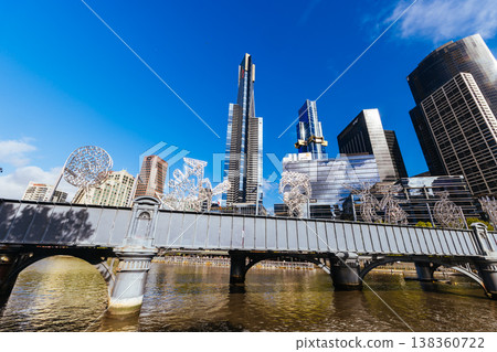 Yarra River Views of Melbourne in Australia Yarra River Views of Melbourne in Australia 138360722