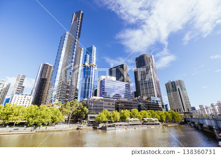 Yarra River Views of Melbourne in Australia Yarra River Views of Melbourne in Australia 138360731