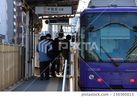 都電荒川線 東京櫻花有軌電車 都電荒川線 東京櫻花有軌電車 138360813