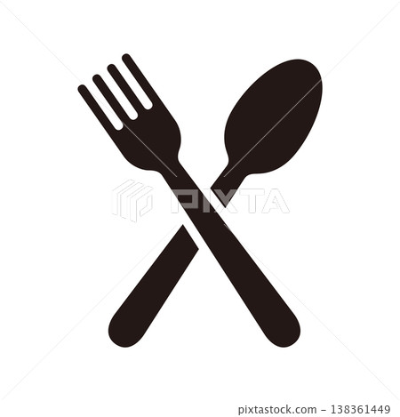 Icon of crossed forks and spoons Icon of crossed forks and spoons 138361449