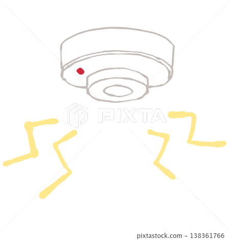 火警警報器示意圖 138361766