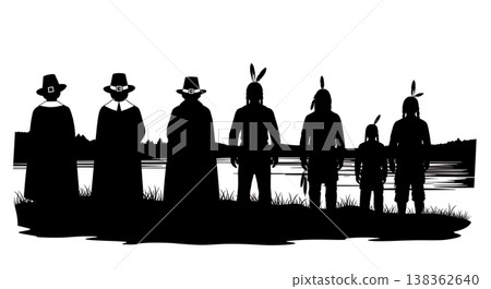 Black Solid Historical Water Search Set of Six on White Background Black Solid Historical Water Search Set of Six on White Background 138362640
