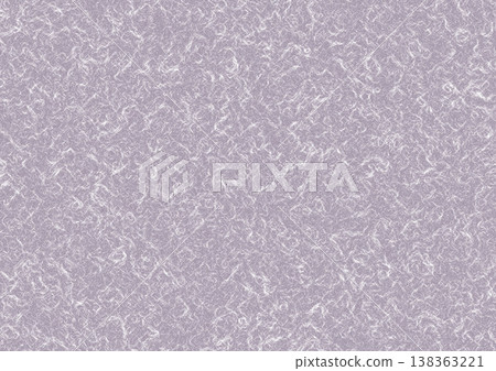 Washi (Japanese paper) background material. Purple Unryu paper with a textured, Japanese-style design. 138363221