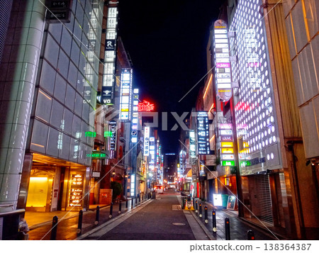 Night view of Umeda and Kitashinchi Night view of Umeda and Kitashinchi 138364387