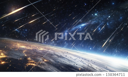 Cosmic Ray Showers Creating Particle Waves 138364711