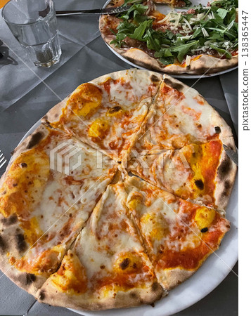 Traditional Italian artisan pizza restaurant Traditional Italian artisan pizza restaurant 138365447