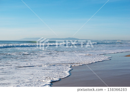 Powerful Waves Crashing on Rocky Beach Cliffside Powerful Waves Crashing on Rocky Beach Cliffside 138366283