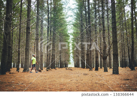 Senior man, exercise walk and woods in profile, training and outdoor for wellness in retirement. Mature person, fitness or workout for health, hiking and freedom in forest, countryside or nature park Senior man, exercise walk and woods in profile, training and outdoor for wellness in retirement. Mature person, fitness or workout for health, hiking and freedom in forest, countryside or nature park 138366644