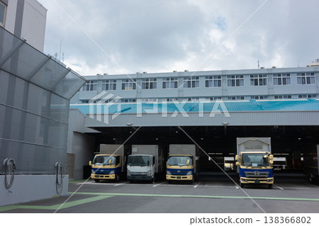 日本物流、包裹遞送、運輸公司、物流中心、船運公司、送貨卡車 138366802