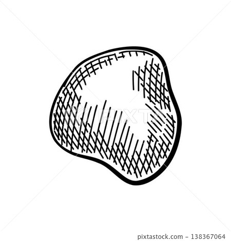 Sketch of meat product. Handdrawn beef, lamb and pork steak extra or medium rare. Grilled sausage Sketch of meat product. Handdrawn beef, lamb and pork steak extra or medium rare. Grilled sausage 138367064