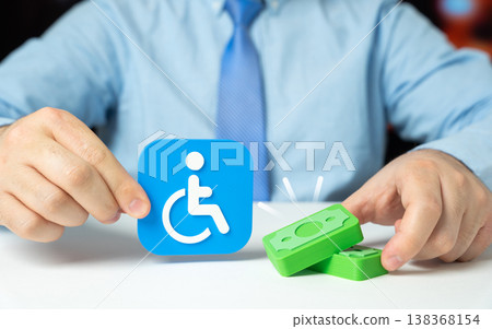 Increasing disability payments reflect expanded social support. New benefits improve financial stability. Inclusive policies promote equality and protection for people with disabilities Increasing disability payments reflect expanded social support. New benefits improve financial stability. Inclusive policies promote equality and protection for people with disabilities 138368154