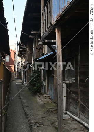 新潟市古町小巷街景（新潟縣新潟市中央區） 138370586