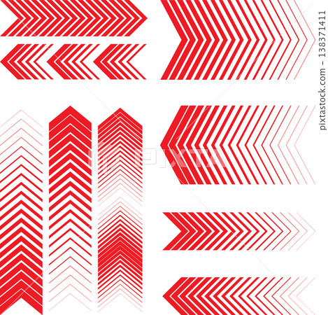 Arrow set. Modern arrow design. Linear Arrow set. Vector EPS 10 Arrow set. Modern arrow design. Linear Arrow set. Vector EPS 10 138371411