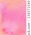 Vibrant watercolor-style materials (pink & orange, random) 138371540