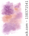 Random watercolor elements (purple, pink) 138371541