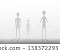 Arrival of aliens on Earth. Extraterrestrials on a light background. Vector EPS 10 138372293