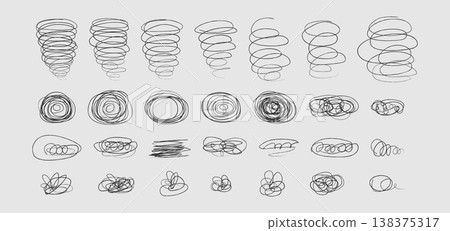 Messy pen scratch Ballpen zigzag squiggles grunge lines and circles Freehand chaotic squiggles Abstract scribble marker drawings Sketchy shapes Messy pen scratch Ballpen zigzag squiggles grunge lines and circles Freehand chaotic squiggles Abstract scribble marker drawings Sketchy shapes 138375317