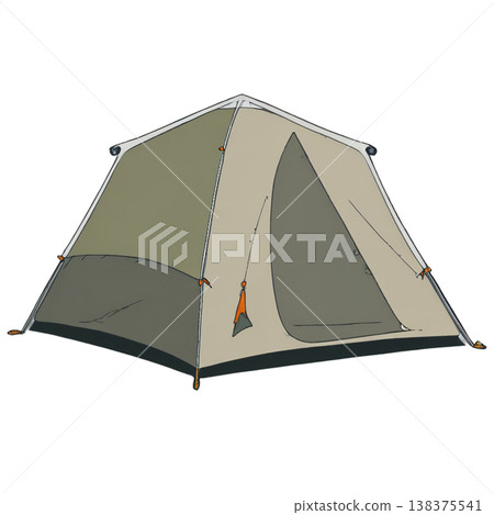 戶外、帳篷、露營、營火、戶外椅、透明材質、自然、山脈、健行、露營裝備 138375541