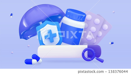 Searching medicaments in internet with search tab Ordering medicines online concept Medical symbol of emergency help Searching medicaments in internet with search tab Ordering medicines online concept Medical symbol of emergency help 138376044