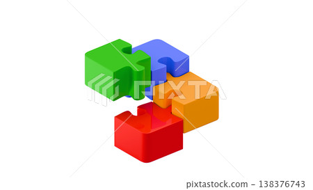 3D Jigsaw Puzzle Ladder 3D Jigsaw Puzzle Ladder 138376743