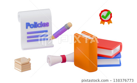 Policies Concept of business documents for law compliance Privacy policy isometric Personal confidential information Policies Concept of business documents for law compliance Privacy policy isometric Personal confidential information 138376773