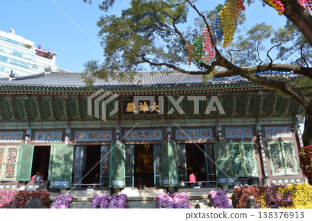 韓國首爾曹溪寺大雄殿 韓國首爾曹溪寺大雄殿 138376913