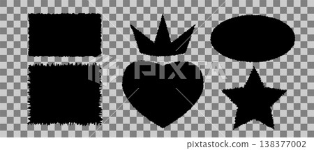 Set of torn paper pieces frames Textured grunge design element collection bundle for collage Sheet with jagged edges Square geometric shape Set of torn paper pieces frames Textured grunge design element collection bundle for collage Sheet with jagged edges Square geometric shape 138377002