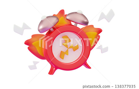 3d Last hour time Stopwatch - the time is now Flying alarm clock as metaphor for ending time 3d Last hour time Stopwatch - the time is now Flying alarm clock as metaphor for ending time 138377035