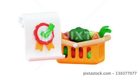 3d Quality control and product satisfaction research check HACCP Hazard Analysis Critical Control Business iso 3d Quality control and product satisfaction research check HACCP Hazard Analysis Critical Control Business iso 138377077