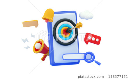 3d Digital marketing system update User data analytics 3d Digital marketing system update User data analytics 138377151