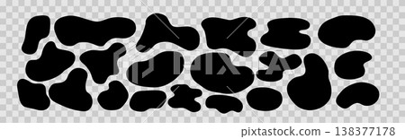 Organic amoeba blob shape Abstract irregular form Flat style Fluid for design and paint Organic amoeba blob shape Abstract irregular form Flat style Fluid for design and paint 138377178