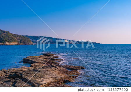 The coast and hot spring town of Nanki Shirahama The coast and hot spring town of Nanki Shirahama 138377400