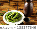 Edamame snack set 138377646