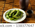 Edamame snack set 138377647