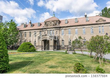 北海道札幌市，札幌市立博物館（原札幌上訴法院）陽光明媚的日子 138377884