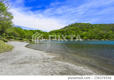 Blue sky and Konuma beach 138378508