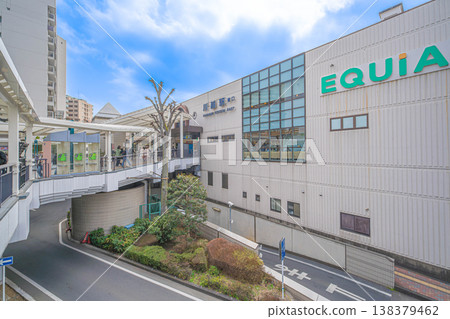 川越站東口和 EQUIA 的外部景觀和行人平台 [埼玉縣川越市脅田町] 138379462
