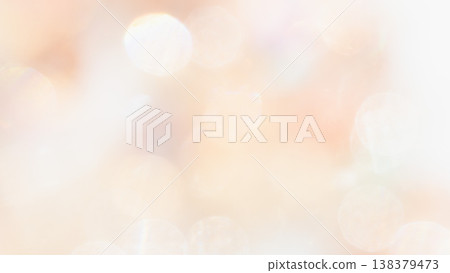 Beige skin-tone blurred light gradient background with bokeh effect and sparkling spheres. Beige skin-tone blurred light gradient background with bokeh effect and sparkling spheres. 138379473