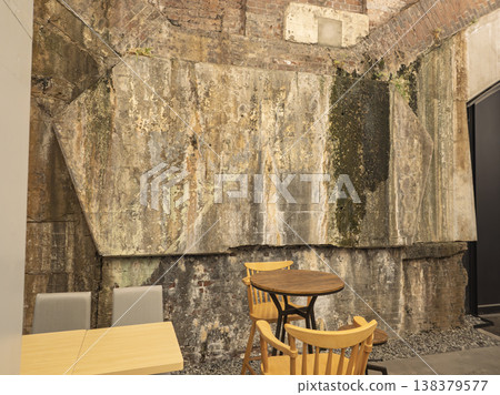 A modern oasis beneath the Shimbashi railway overpass, where the memory of the railway lives on. 138379577