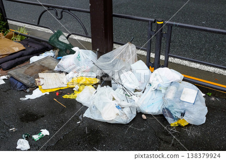 Separate your trash and recycle it. 138379924