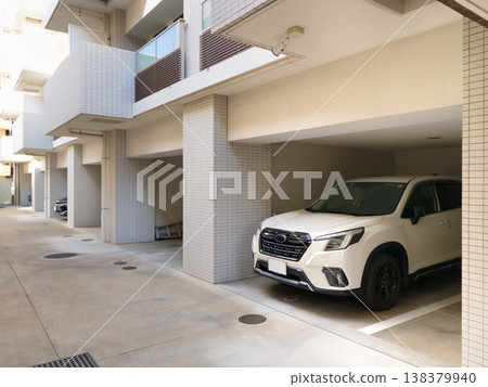 Apartment garage Apartment garage 138379940