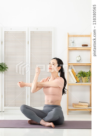 Women stretching 138380565