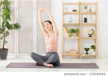 Women stretching Women stretching 138380568
